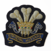 10th royal hussars blazer badge