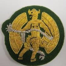 Inns of Court & City Yeomanry Arm Shoulder Badge on Green Cloth Inns of Court & City Yeomanry Arm Shoulder Badge on Green Cloth