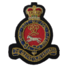 queens own hussars blazer badge