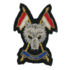 scottish north irish yeomanry beret and side cap badge