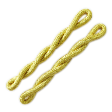 Shoulder Cords Single Twist In Gold