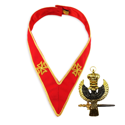 32nd Rose Croix Collarette Eagle Jewel