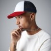 6-panel snapback trucker