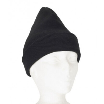 Black Toque With Thinsulate Lining