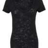 Burnout v-neck t-shirt