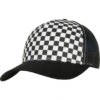 checkerboard retro trucker 6506cb
