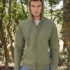 classic 80 20 hooded sweatshirt jacket