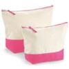 dipped base canvas accessory bag