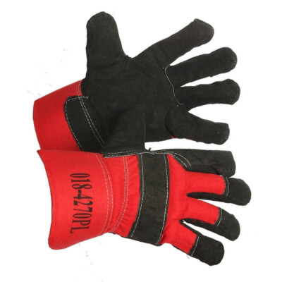 ForceField "Big Nikita" Pile-Lined Split Leather Work Glove (12 Pairs/Box)
