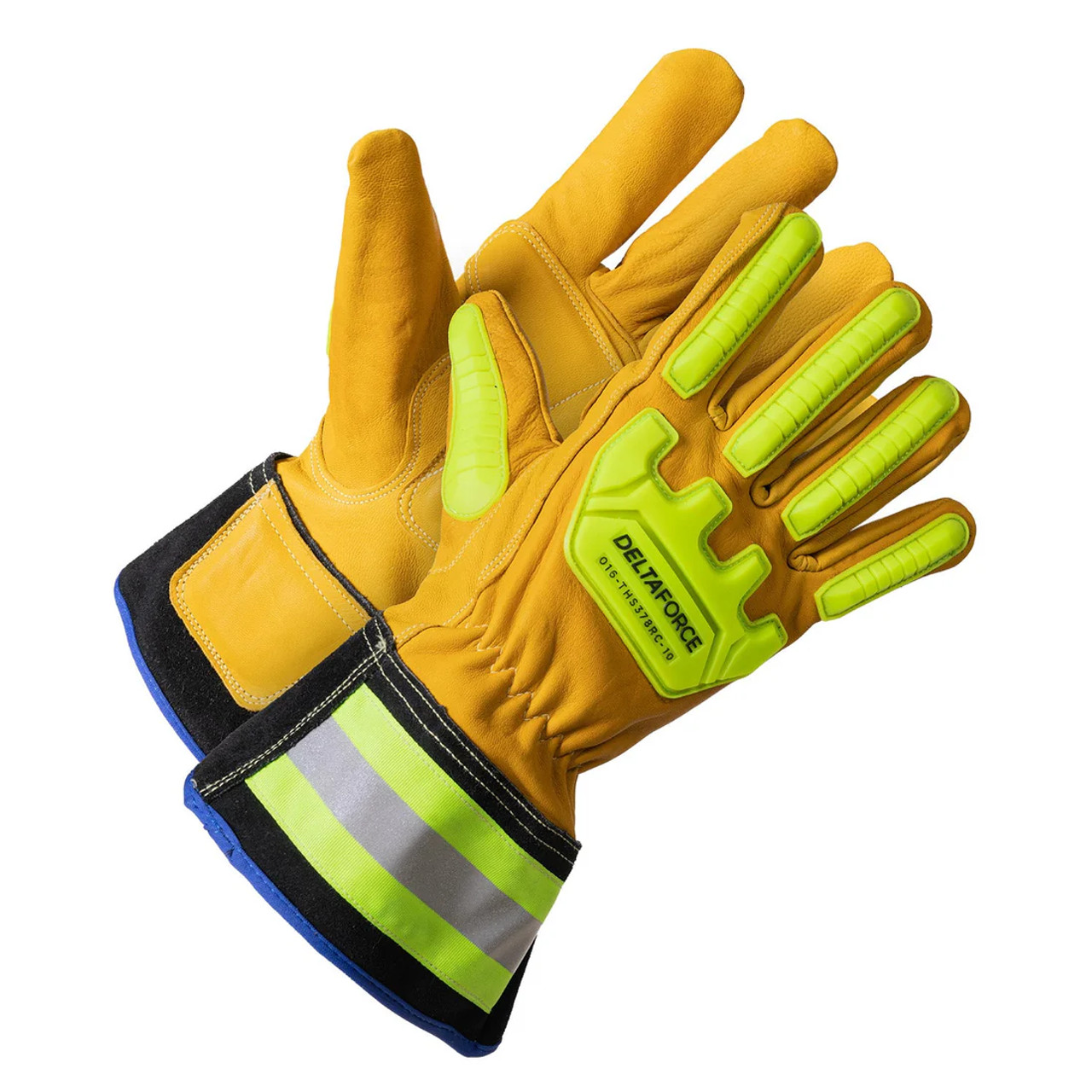 ForceField Delta Force Anti-Impact Goatskin Safety Cuff Gloves Glove (12 Pairs/Box) ForceField Delta Force Anti-Impact Goatskin Safety Cuff Gloves Glove (12 Pairs/Box)