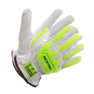 ForceField Deltaforce Goatskin Lined Impact Glove (12 Pairs/Box)
