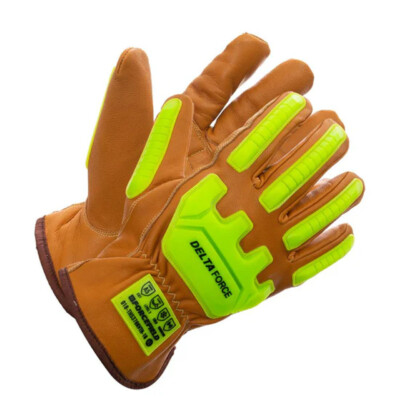 ForceField Deltaforce Goatskin Thinsulate Lined Winter Impact Glove (12 Pairs/Box)