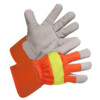Forcefield Hi-Vis Grain Leather Winter Work Glove (12 Pairs/Box) forcefield hi vis grain leather winter work glove 12 pairs box