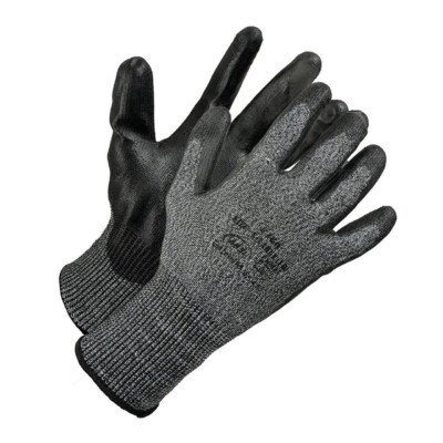 ForceField Palm Coated, Ansi Cut Level 5, A5, HPPE Gloves (12 Pairs/Box)