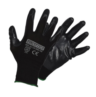 Forcefield Seamless Knit Nylon Nitrile Palm Coated Work Gloves (12 Pairs/Box)