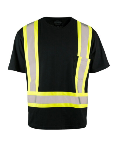 Forcefield Ultracool Poly/Cotton Crew Neck Short Sleeve Safety Tee Shirt with Chest Pocket