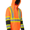 ForceField Women's Hi-Vis Safety Parka with Detachable Hood