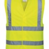 hi vis two band and brace vest c470