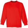 kid s coloursure curved raglan sweatshirt