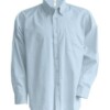 Long-sleeved easycare Oxford shirt