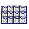 Masonic Blue Lodge Officers Apron - Set of 12 masonic blue lodge officers apron set of 12