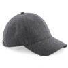 melton wool 6 panel cap
