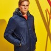 mens padded wind jacket