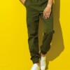 mens twill jogger