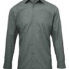 poplin cross dye roll sleeve shirt