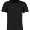 poplin shirt short sleeved tailored fit