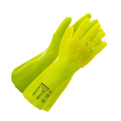 Samurai Hi-Vis Mudpuppy Gloves (12 Pairs/Box)