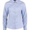 womens contrast premium oxford shirt long sleeved tailored fit