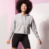 Women's cropped slounge hoodie