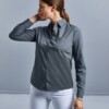 Women's long sleeve polycotton easycare poplin shirt