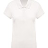 womens organic pique short sleeve polo shirt