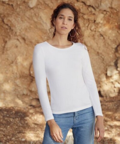 Women's valueweight long sleeve T